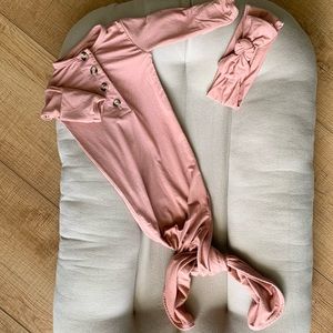 LouLou Knotted Gown and Headband